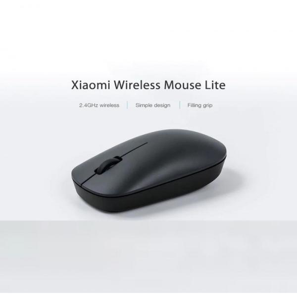Xiaomi Wirelles Mouse Lite/ Kancelárska/ Optická/ 1 000 DPI/ Bezdrôtová USB/ Čierna 