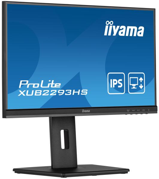 iiyama ProLite/ XUB2293HS-B5/ 21, 5"/ IPS/ FHD/ 75Hz/ 3ms/ Black/ 3R 