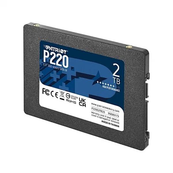 PATRIOT P220/ 2TB/ SSD/ 2.5"/ SATA/ 3R