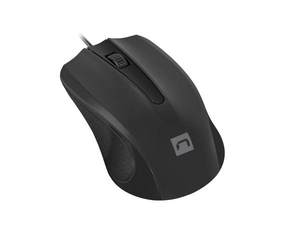Natec optická myš SNIPE 1200 DPI Kancelárska Optická 1 200 DPI Drôtová USB Čierna 