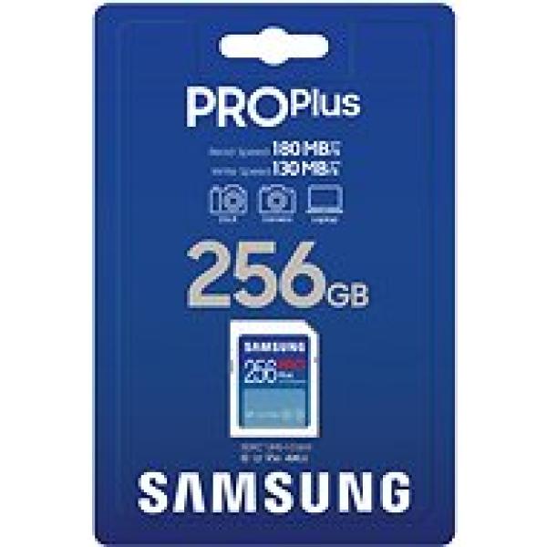 Samsung/ SDXC/ 256GB/ 180MBps/ Class 10/ Modrá 