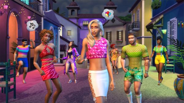 ESD The Sims 4 Styl karnevalu 