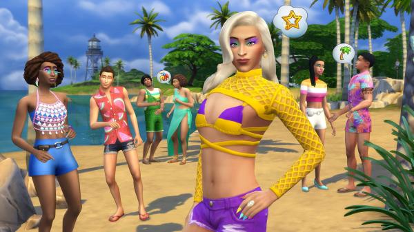 ESD The Sims 4 Styl karnevalu 