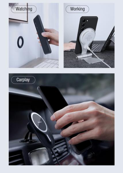 Nillkin Frosted PRO Magnetic Zadný Kryt pre Samsung Galaxy S23 Black 