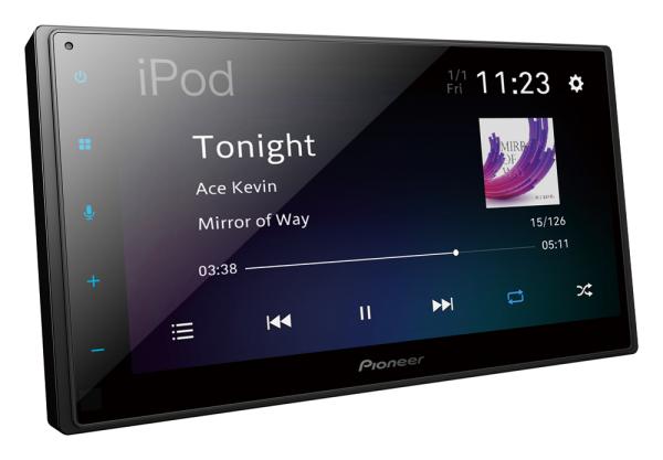 Pioneer SPH-DA360DAB autorádio 2DIN, 6, 8" LCD, DAB+, CarPlay, Android Auto, Wi-Fi, Bluetooth