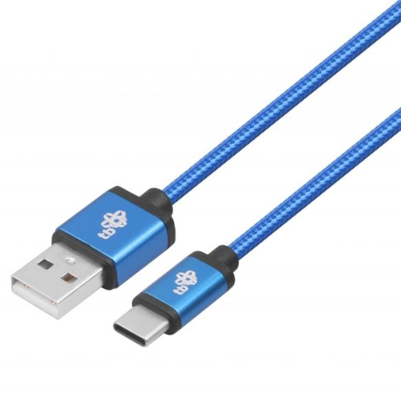 TB Touch USB - USB C kabel, 1, 5m, modrý