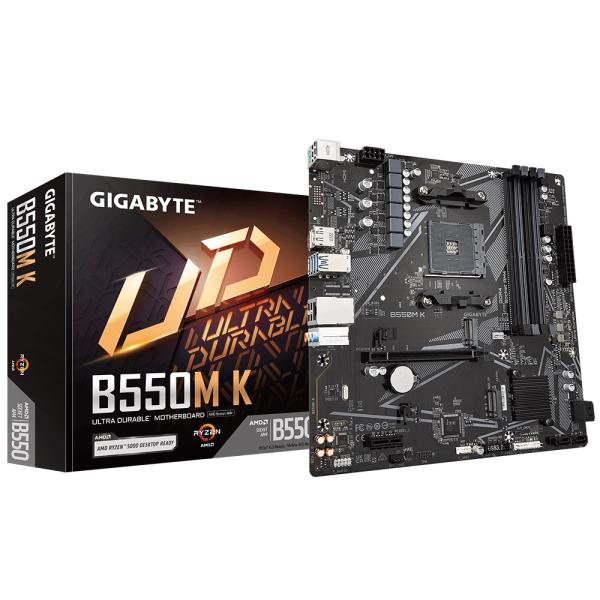 GIGABYTE B550M K/ AM4/ mATX 