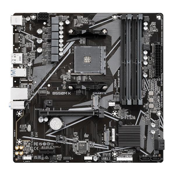 GIGABYTE B550 K/ AM4/ mATX