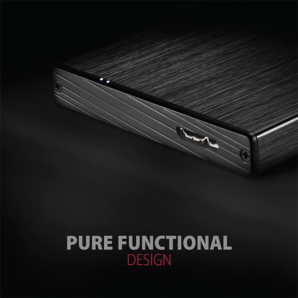 AXAGON EE25-XA6, USB 3.2 Gen 1 - SATA 6G, 2.5" externý ALINE box 