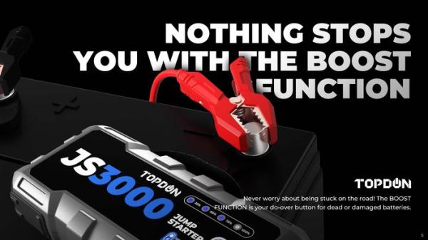 TOPDON Car Jump Starter JumpSurge 3000 