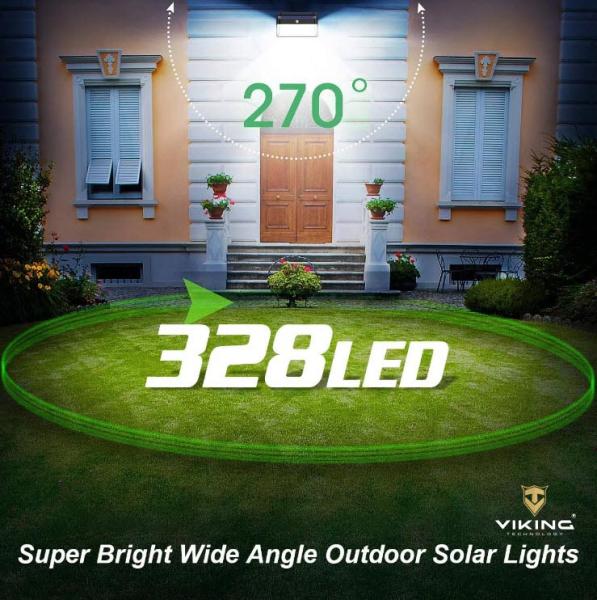 Solárne LED svetlo s pohybovým senzorom M328 