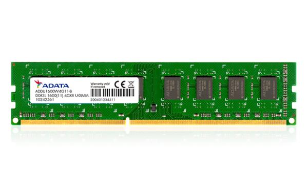 Adata/ DDR3L/ 8GB/ 1600MHz/ CL11/ 1x8GB