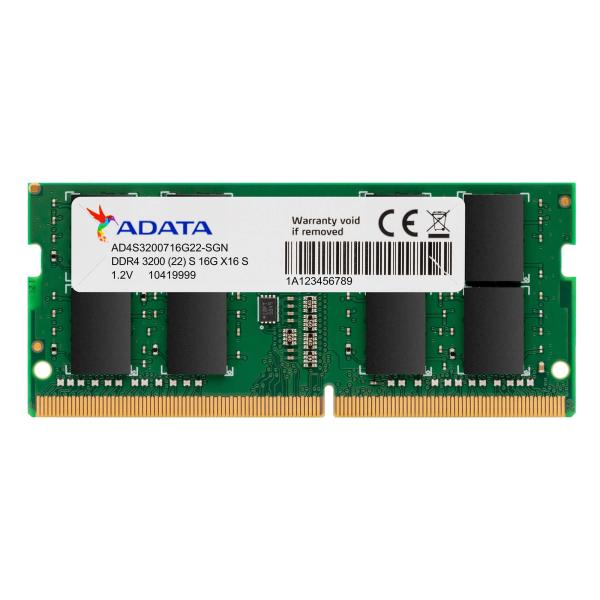 Adata/ SO-DIMM DDR4/ 16GB/ 3200MHz/ CL22/ 1x16GB
