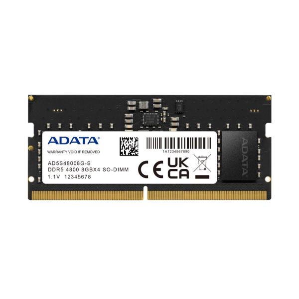 Adata/ SO-DIMM DDR5/ 8GB/ 4800MHz/ CL40/ 1x8GB