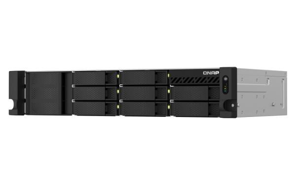 QNAP TS-864eU-RP-8G (4core 2, 9GHz, 8GB RAM, 8xSATA, 2x2, 5GbE, 1xPCIe, 1xHDMI, 2xzdroj, malá hloubka) 