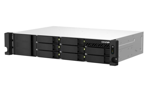 QNAP TS-864eU-RP-8G (4core 2, 9GHz, 8GB RAM, 8xSATA, 2x2, 5GbE, 1xPCIe, 1xHDMI, 2xzdroj, malá hloubka) 