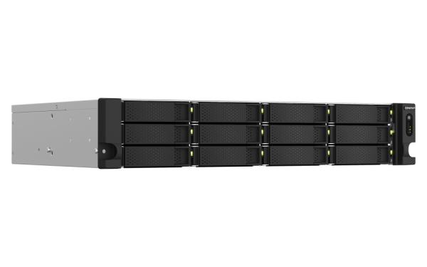 QNAP TS-1264U-RP-8G (4core 2, 9GHz, 8GB RAM, 12x SATA, 2x 2, 5GbE, 1x PCIe, 1x HDMI, 4x USB, 2x zdroj) 