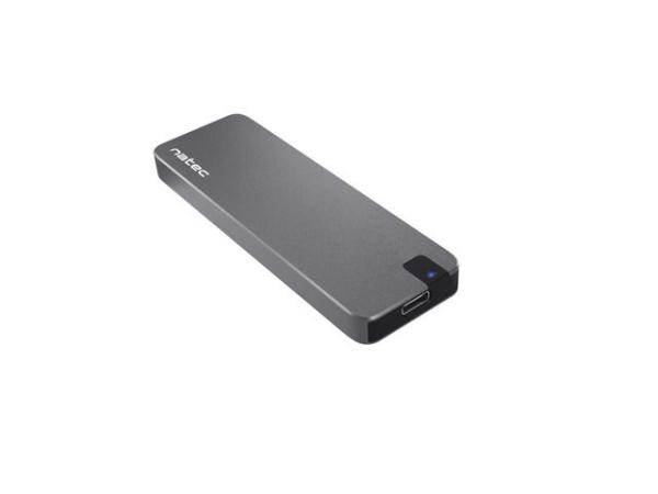 Externí box pro SSD Natec RHINO M.2 NVME USB-C 3.1 GEN 2, hliníkový