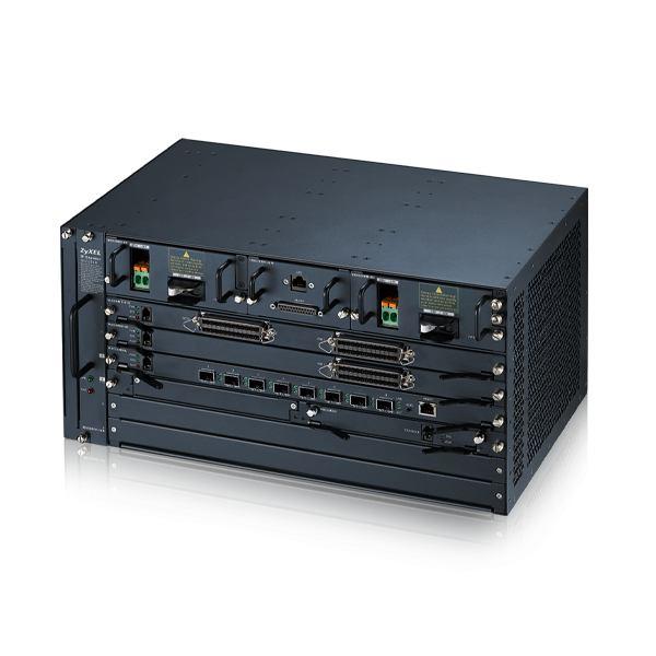 Zyxel IES5206M 5U 6-SLOT chassis MSAN s jedným AC power module