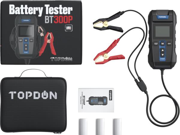 TOPDON Tester autobatérií BT300P 