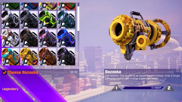 ESD Worms Rumble Armageddon Weapon Skin Pack 