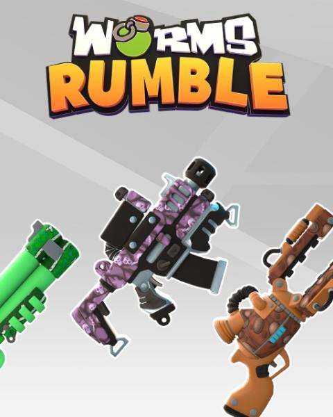 ESD Worms Rumble Armageddon Weapon Skin Pack