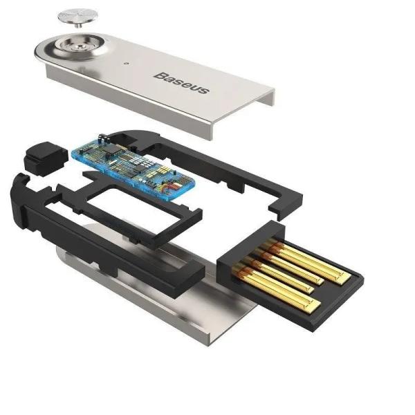 Baseus CABA01-01 Bluetooth 5.0 Adaptér do 3.5mm Jack Black 
