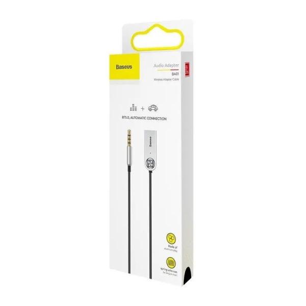 Baseus CABA01-01 Bluetooth 5.0 Adaptér do 3.5mm Jack Black 