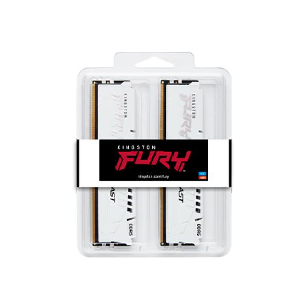 Kingston FURY Beast EXPO/ DDR5/ 64GB/ 6000MHz/ CL36/ 2x32GB/ White 