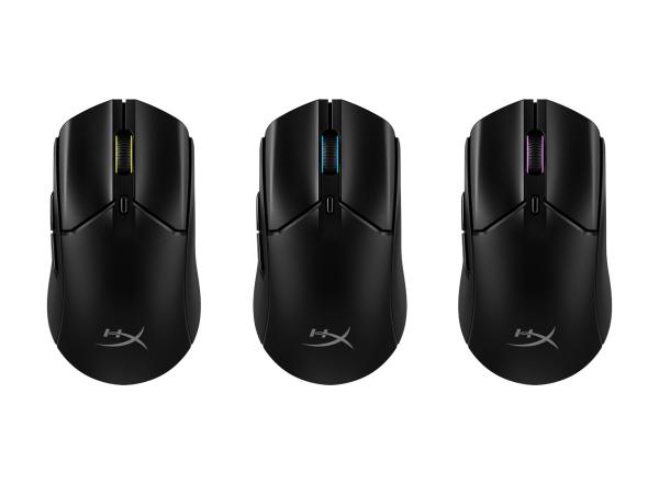 HP HyperX Pulsefire Haste 2/ Herná/ Optická/ Pre pravákov/ 26 000 DPI/ USB+BT/ Čierna 