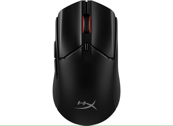 HP HyperX Pulsefire Haste 2/ Herná/ Optická/ Pre pravákov/ Bezdrôtová USB + Bluetooth/ Čierna