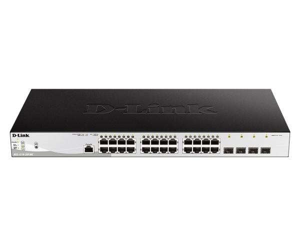 D-Link DGS-1210-28P/ ME/ E 24x 1G PoE + 4x 1G SFP Metro Ethernet Managed Switch