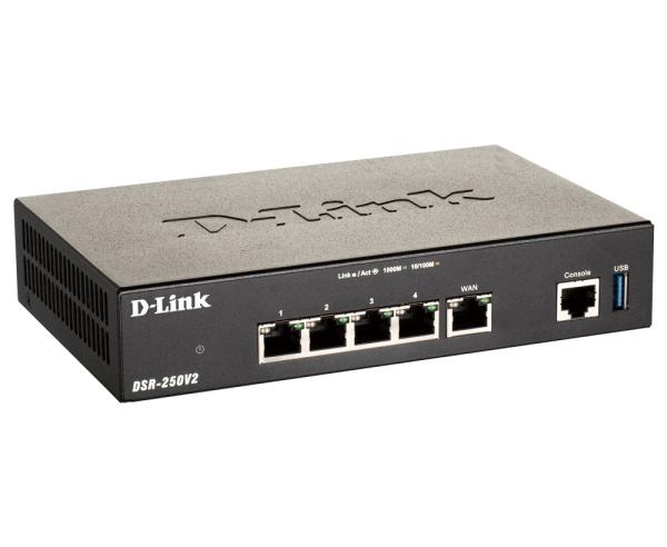 D-Link DSR-250V2/ E Unified Service Router 
