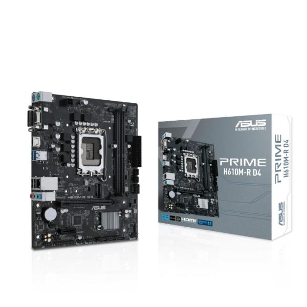 ASUS PRIME H610M-R D4-SI/ LGA 1700/ mATX 