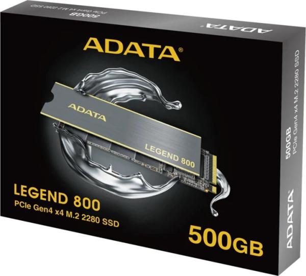 ADATA LEGEND 800/ 2TB/ SSD/ M.2 NVMe/ Černá/ 3R 