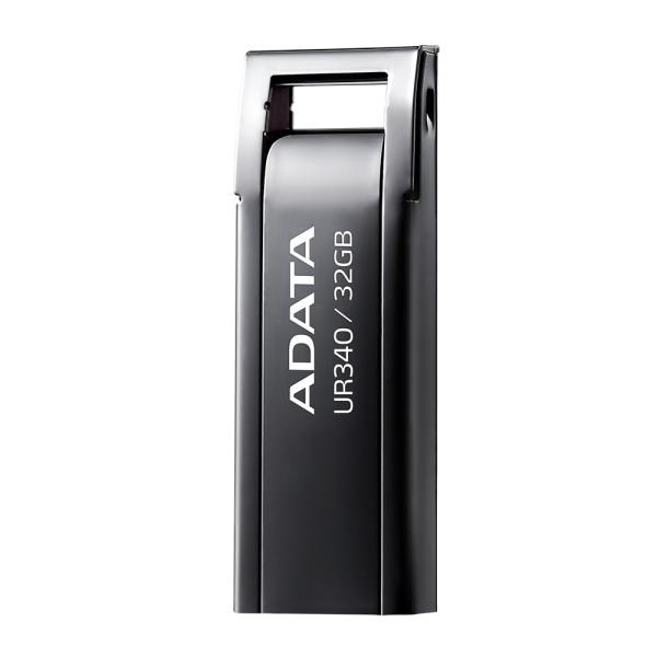ADATA UR340/ 32GB/ USB 3.2/ USB-A/ Čierna 