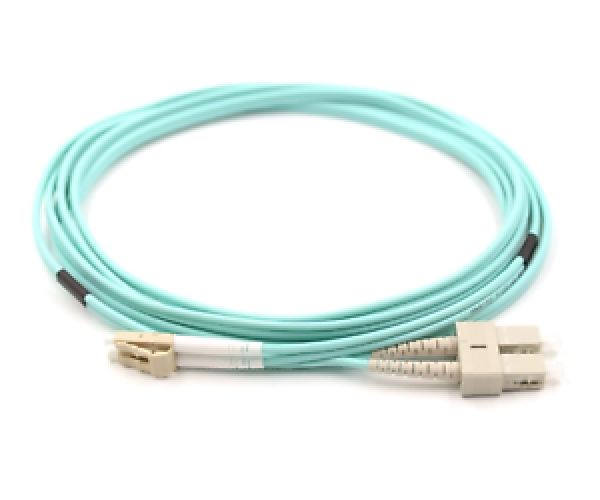 Optický patch cord Duplex LC-SC 50/ 125 20m OM4