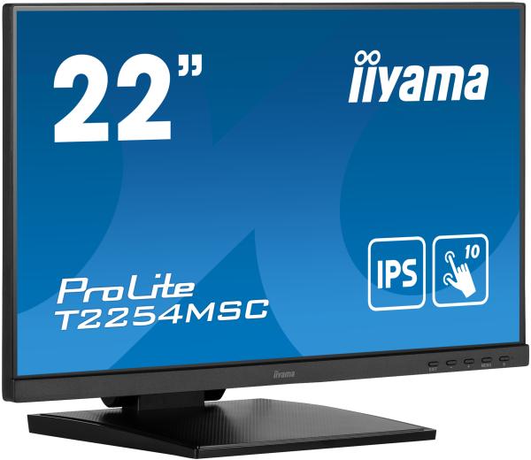 22" LCD iiyama T2254MSC-B1AG: IPS, FHD, P-CAP, HDMI 
