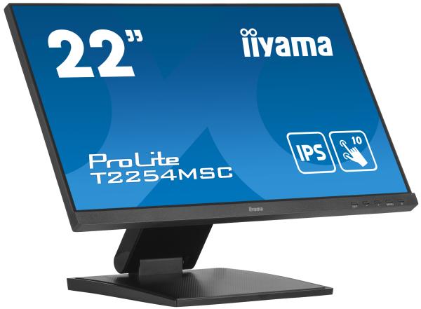 22" LCD iiyama T2254MSC-B1AG:IPS, FHD, P-CAP, HDMI 