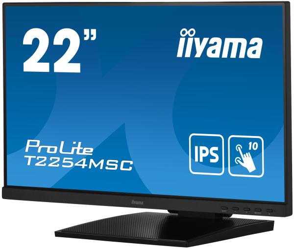 22" LCD iiyama T2254MSC-B1AG: IPS, FHD, P-CAP, HDMI 