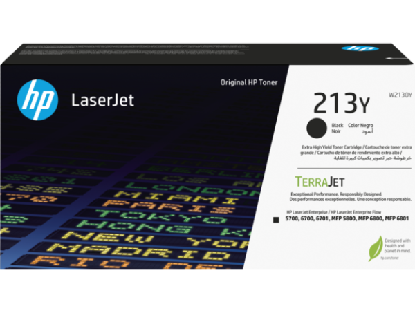 HP 213Y Blk Original LaserJet Toner Crtg (18,000 pages)