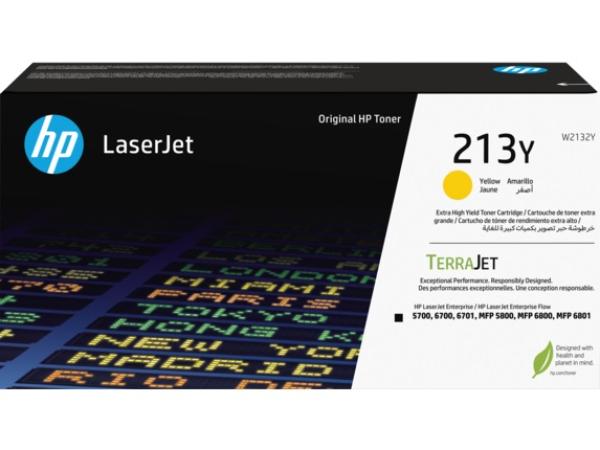 HP 213Y Ylw Original LaserJet Toner Crtg (12,000 pages)