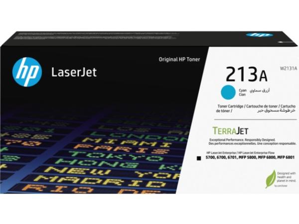 HP 213A Cyn Original LaserJet Toner Crtg (3,000 pages)