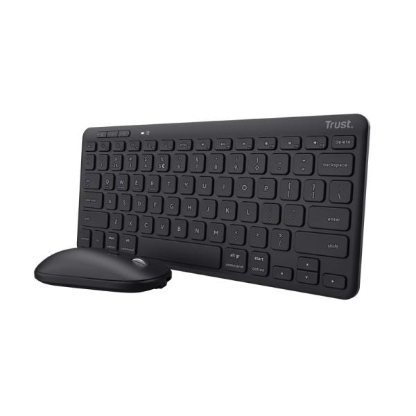 TRUST LYRA WL KEYBOARD & MOUSE US (myš+kláv) černá 