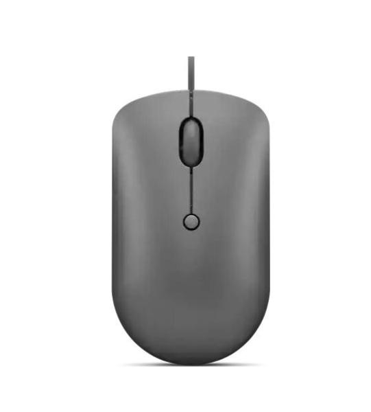 Lenovo 540/ Kancelárska/ Optická/ 2 400 DPI/ Drôtová USB-C/ Sivá
