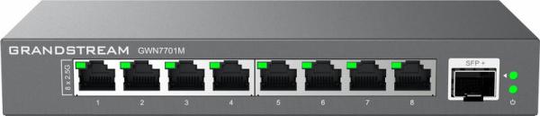 Grandstream GWN7701M Unmanaged Network Switch 8x2, 5Gb portov / 1 SFP+ 