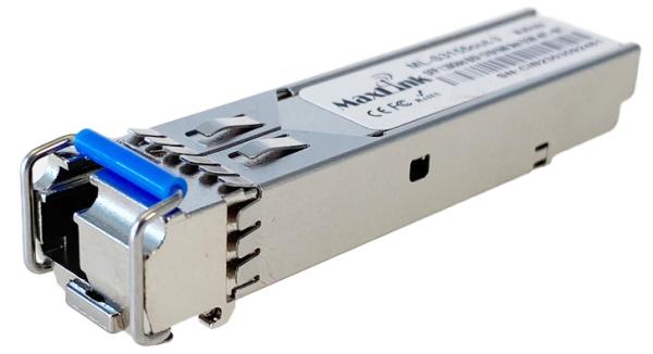 MaxLink 1.25G SFP optický modul, WDM(BiDi), SM, Tx 1310/ Rx1550nm, 3km, priemyselný -40C+85C, 1xLC, DDM