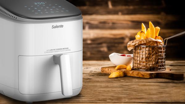 Salente AirFit,  horkovzdušná fritéza 4v1,  3, 5 l,  bílá 