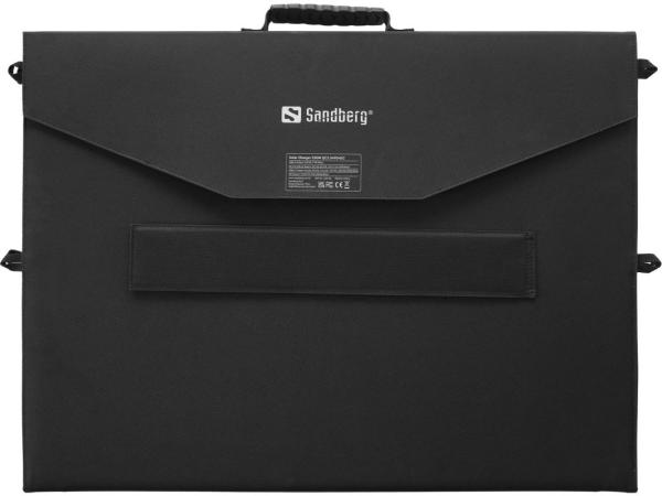 Sandberg solárny panel - nabíjačka, výkon 200W, QC3.0+PD+DC, čierna 
