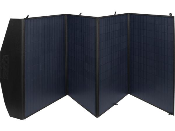 Sandberg solárny panel - nabíjačka, výkon 200W, QC3.0+PD+DC, čierna
